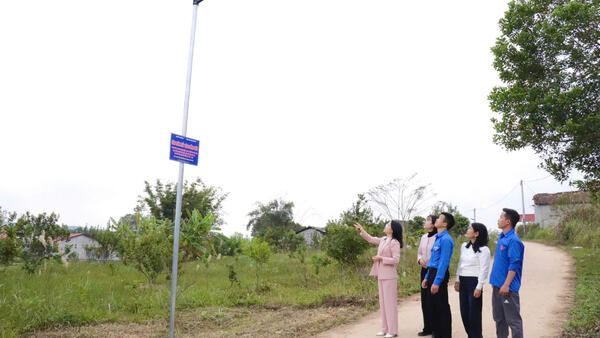 BÀN GIAO CÔNG TRÌNH THẮP SÁNG ĐƯỜNG THÔN TẠI THÔN HỢP NHẤT, XÃ LỢI BÁC