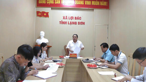 UBND XÃ LỢI BÁC KIỂM TRA TÌNH HÌNH TRIỂN KHAI THỰC HIỆN MỤC TIÊU, NHIỆM VỤ, KẾ HOẠCH PHÁT TRIỂN KINH TẾ - XÃ HỘI QUÝ I NĂM 2026 TẠI TRUNG TÂM PHỤC VỤ HÀNH CHÍNH CÔNG XÃ