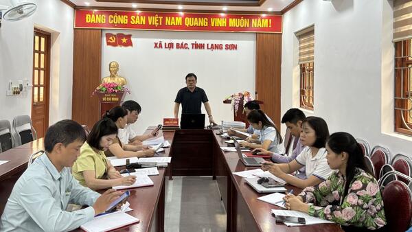 THƯỜNG TRỰC HỘI ĐỒNG NHÂN DÂN XÃ LỢI BÁC TRIỂN KHAI CHƯƠNG TRÌNH GIÁM SÁT CHUYÊN ĐỀ NĂM 2025