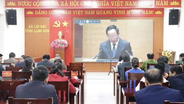 XÃ LỢI BÁC DỰ HỘI NGHỊ TOÀN QUỐC QUÁN TRIỆT, TRIỂN KHAI THỰC HIỆN NGHỊ QUYẾT SỐ 79-NQ/TW VÀ NGHỊ QUYẾT SỐ 80-NQ/TW CỦA BỘ CHÍNH TRỊ