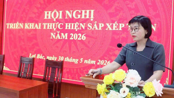 HỘI NGHỊ TRIỂN KHAI THỰC HIỆN SẮP XẾP THÔN NĂM 2026 TRÊN ĐỊA BÀN XÃ LỢI BÁC