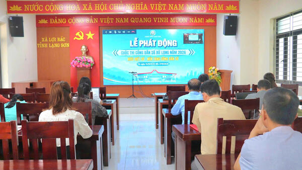 PHÁT ĐỘNG CUỘC THI “CÔNG DÂN SỐ XỨ LẠNG” NĂM 2026